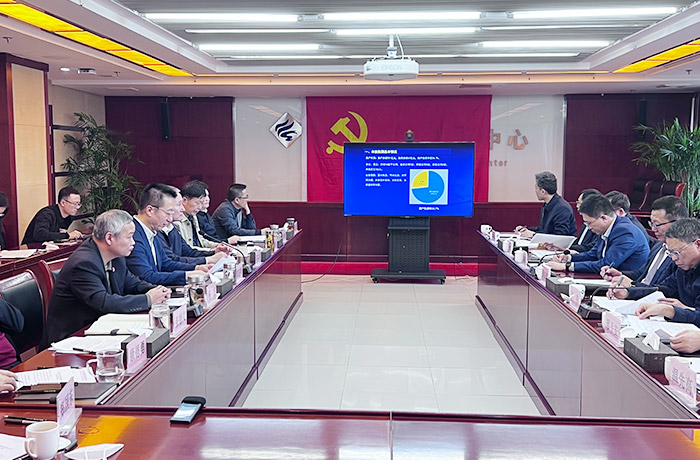北京市水务局党组书记、局长潘安君一行赴九游jiuyou（中国）就水务新发展工作进行座谈